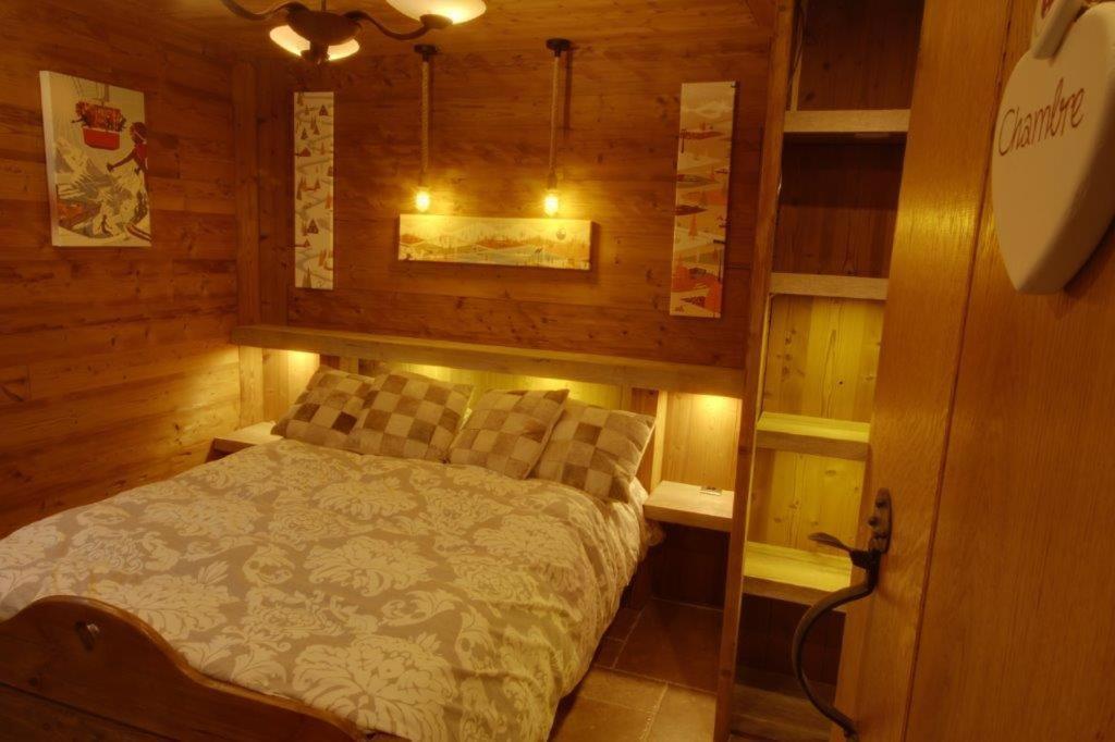 Chalet Miravidi, Montchavin-La Plagne, Jacuzzi & Sauna Bagian luar foto