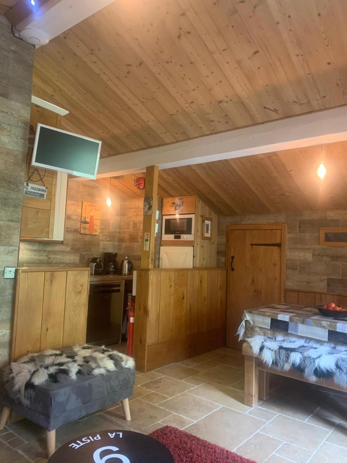 Chalet Miravidi, Montchavin-La Plagne, Jacuzzi & Sauna Ruang foto