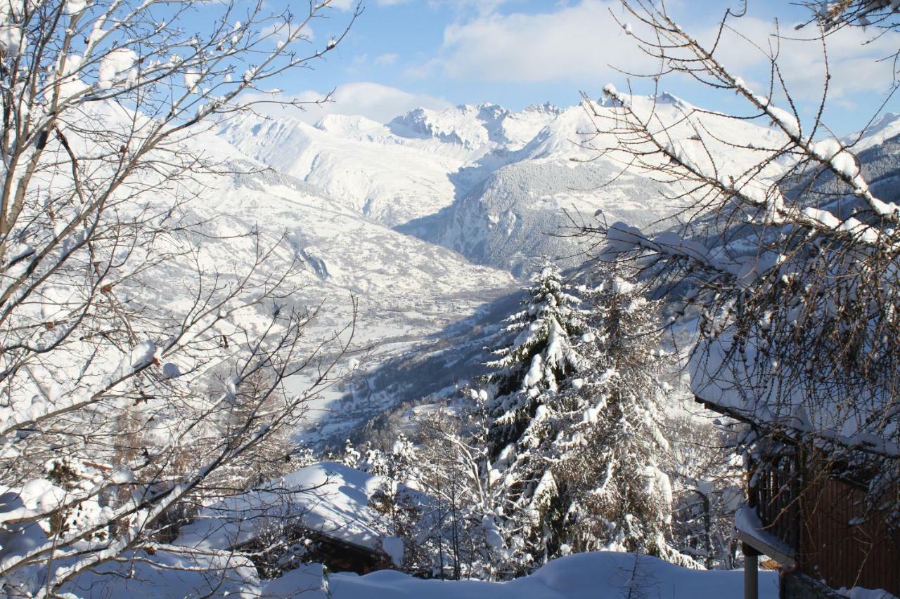 Chalet Miravidi, Montchavin-La Plagne, Jacuzzi & Sauna Bagian luar foto